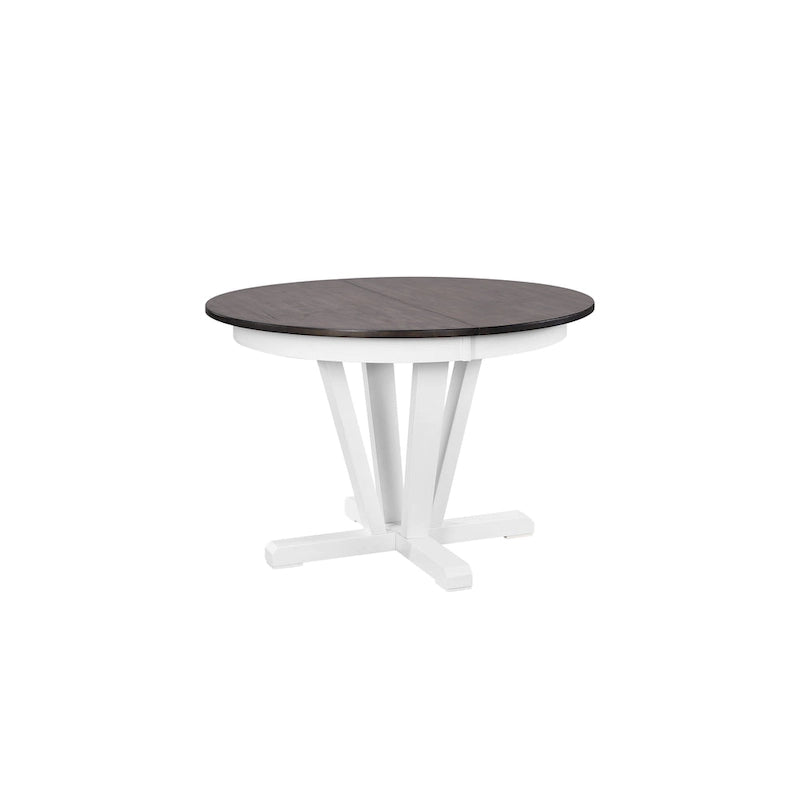 Shadow Grey/ Snow White 5-Piece Dining Set