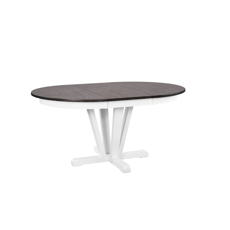 Shadow Grey/ Snow White 5-Piece Dining Set