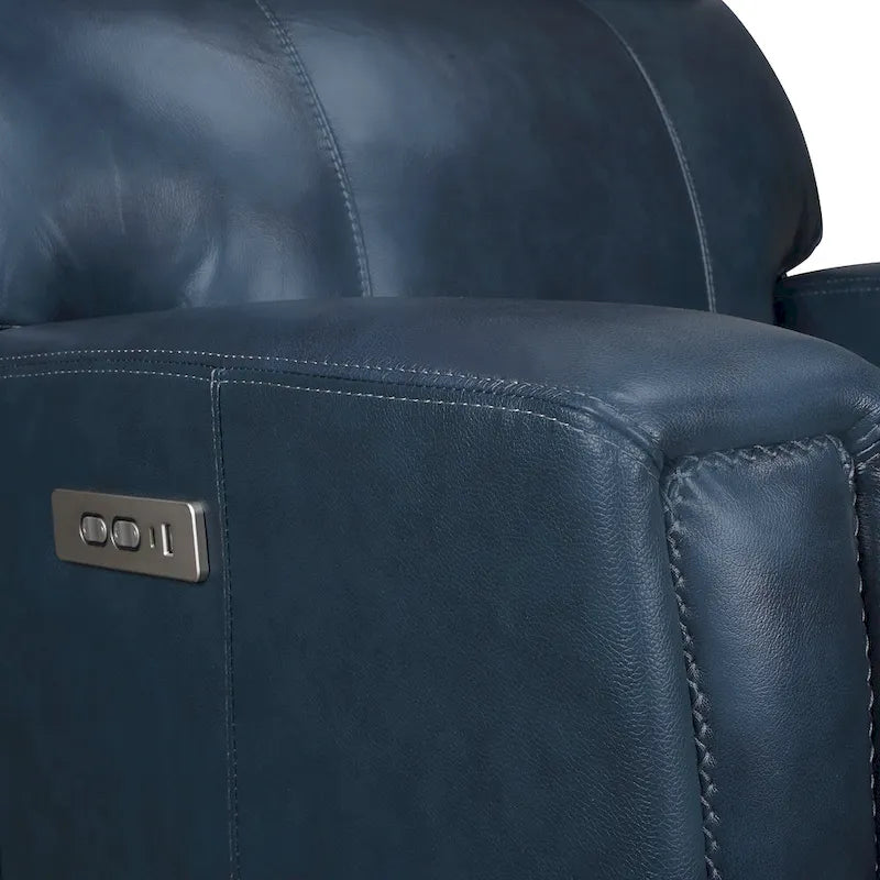 Genuine Leather 3-Piece Power Reclining Sofa Set with Power Headrest and USB&USB-C Port, Zero Gravity