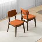 Silla lateral con respaldo sólido (juego de 2)