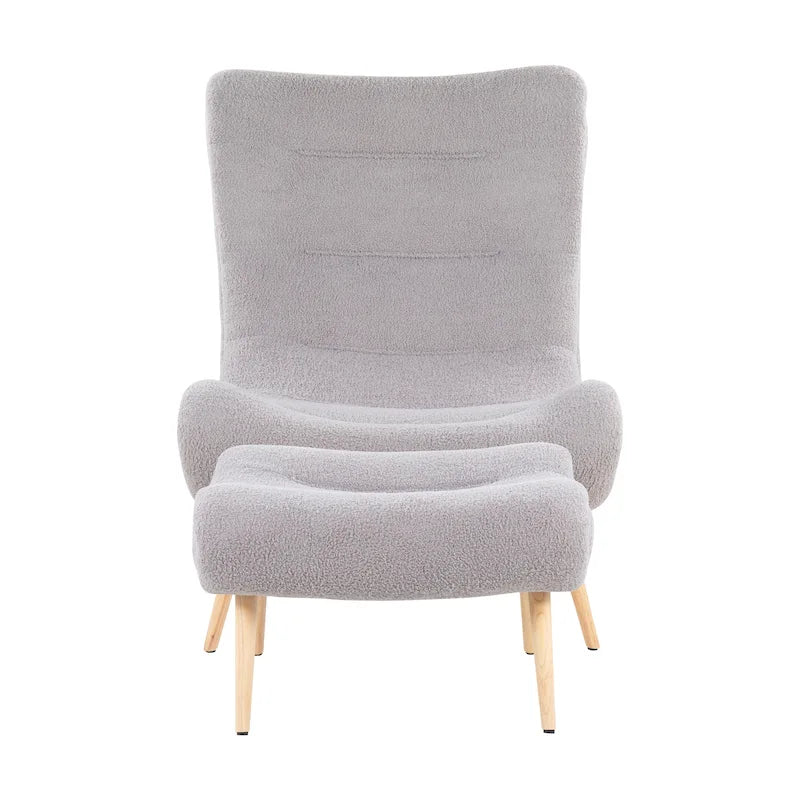 Carson Carrington Grega Chair with Ottoman