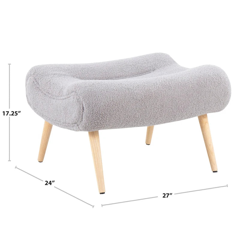 Chair with Ottoman