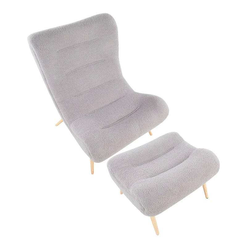 Chair with Ottoman