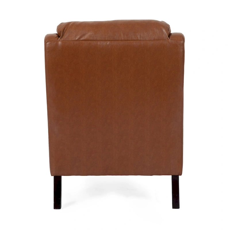 Bucklin Contemporary Pillow Tufted Club Chair