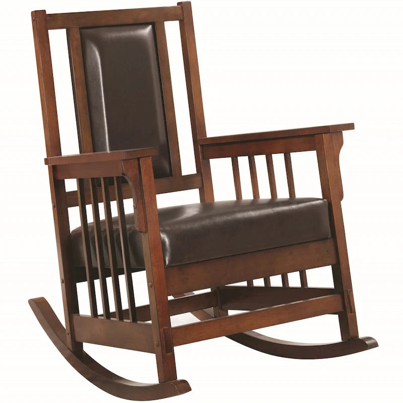 Luxury Mission Style Rocking Chair