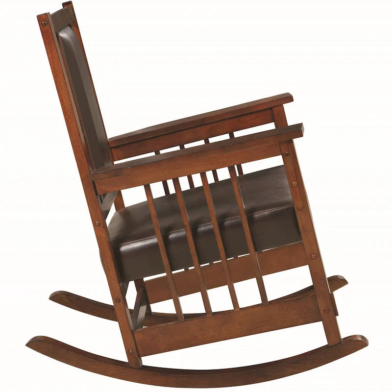 Luxury Mission Style Rocking Chair