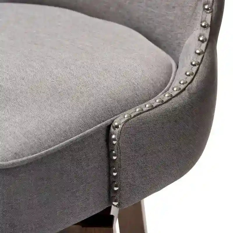 Modern and Contemporary 2-Piece Swivel Bar Stool Set