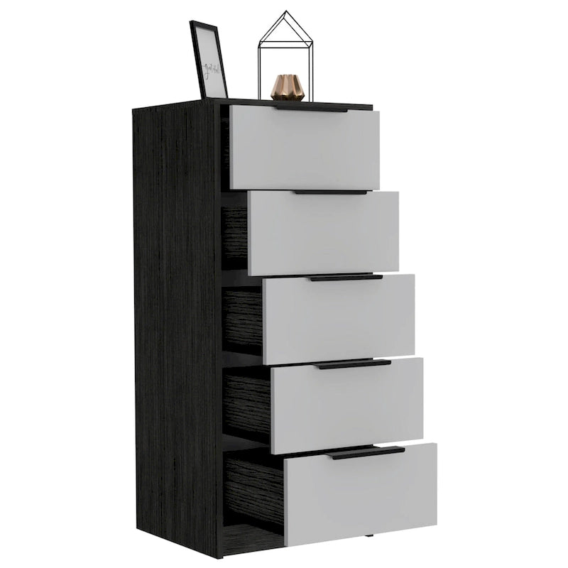 5 Drawer Dresser, Vertical Dresser