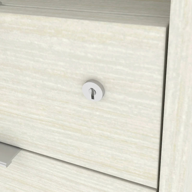 U-Desk with Two Drawers