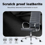 Ribbed Computer Office Chair Adjustable Swivel High Back Desk Chair