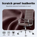 Ribbed Computer Office Chair Adjustable Swivel High Back Desk Chair