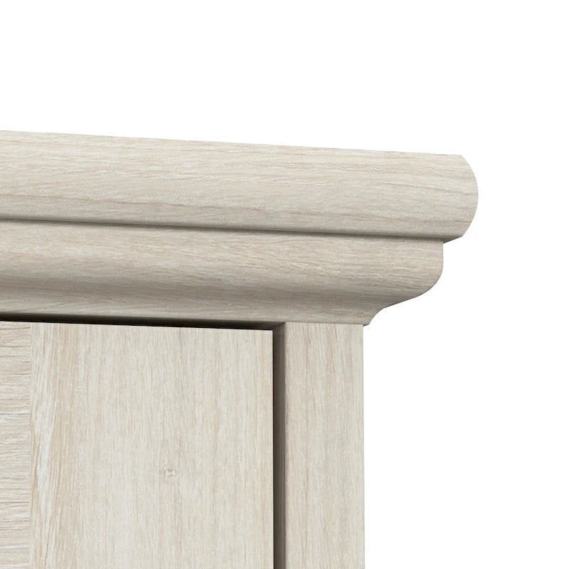 60W Farmhouse TV Stand for 75 Inch TV