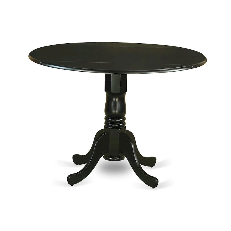 3 Piece Dinette Set Contains a Round Dining Table and 2 Dining Room Chairs, (Finish Options)