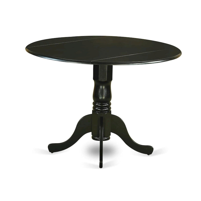 3 Piece Dinette Set Contains a Round Dining Table and 2 Dining Room Chairs, (Finish Options)