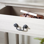 Mesa consola de 2 cajones - 35.5 de ancho x 13 de largo x 29.5 de alto - 36Wx13Dx30H