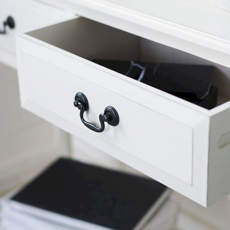 Justina 2-Drawer Console Table - 35.5 W x 13 L x 29.5 H - 36Wx13Dx30H
