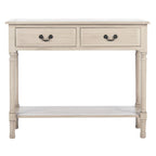Mesa consola de 2 cajones - 35.5 de ancho x 13 de largo x 29.5 de alto - 36Wx13Dx30H