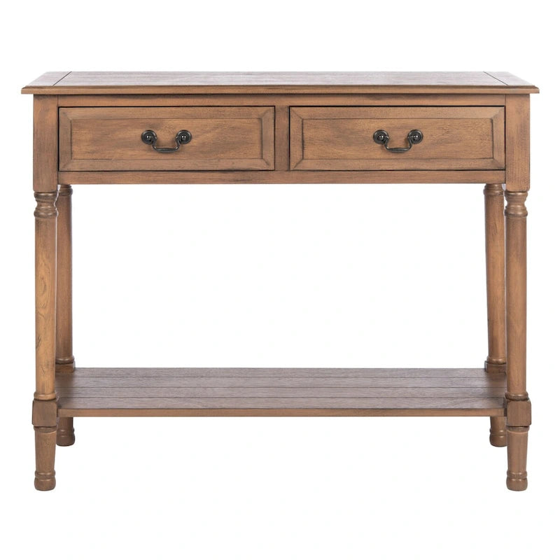 Justina 2-Drawer Console Table - 35.5 W x 13 L x 29.5 H - 36Wx13Dx30H