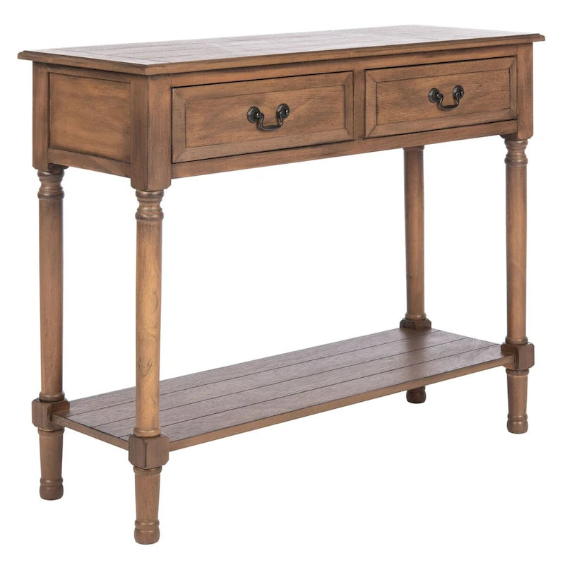 Justina 2-Drawer Console Table - 35.5 W x 13 L x 29.5 H - 36Wx13Dx30H