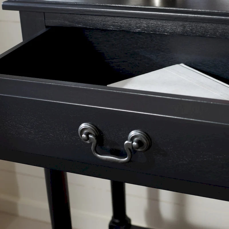 Justina 2-Drawer Console Table - 35.5 W x 13 L x 29.5 H - 36Wx13Dx30H