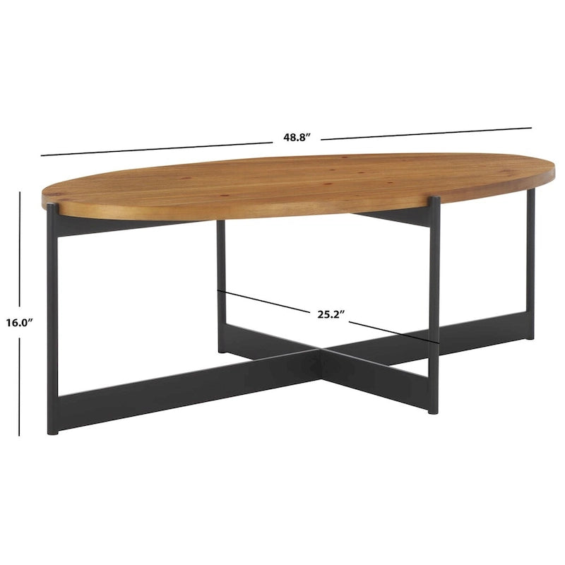 Coffee Table - 48.8 In. W x 25.2 In. D x 16 In. H - 49Wx25Dx16H