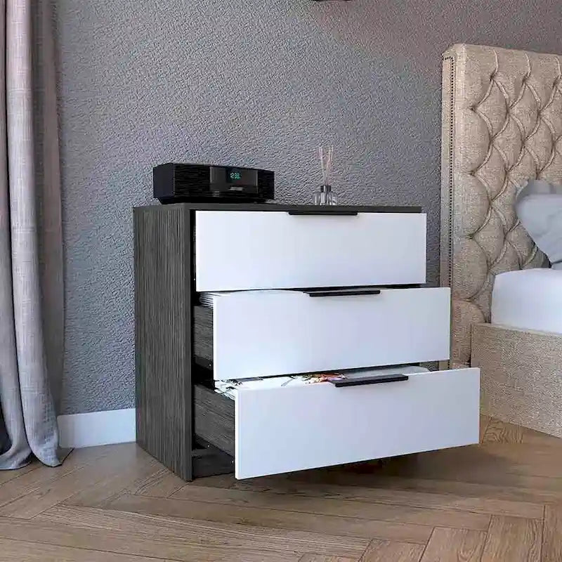 3 Drawers Dresser, Superior Top