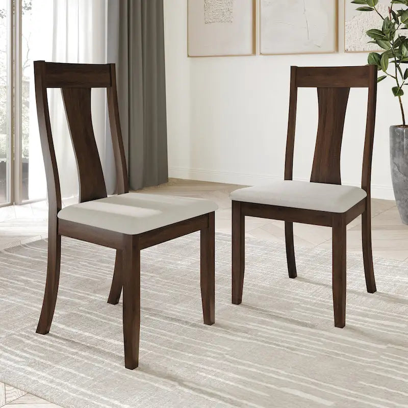 Vintage Style 5-piece Wooden Dining Set