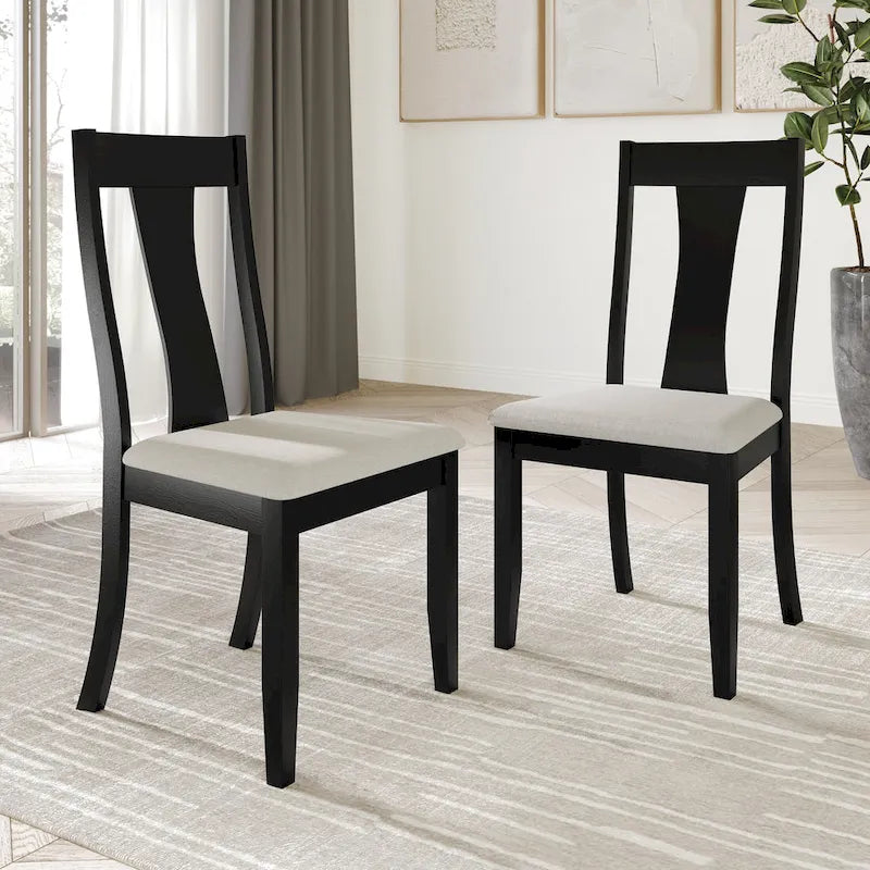 Vintage Style 5-piece Wooden Dining Set