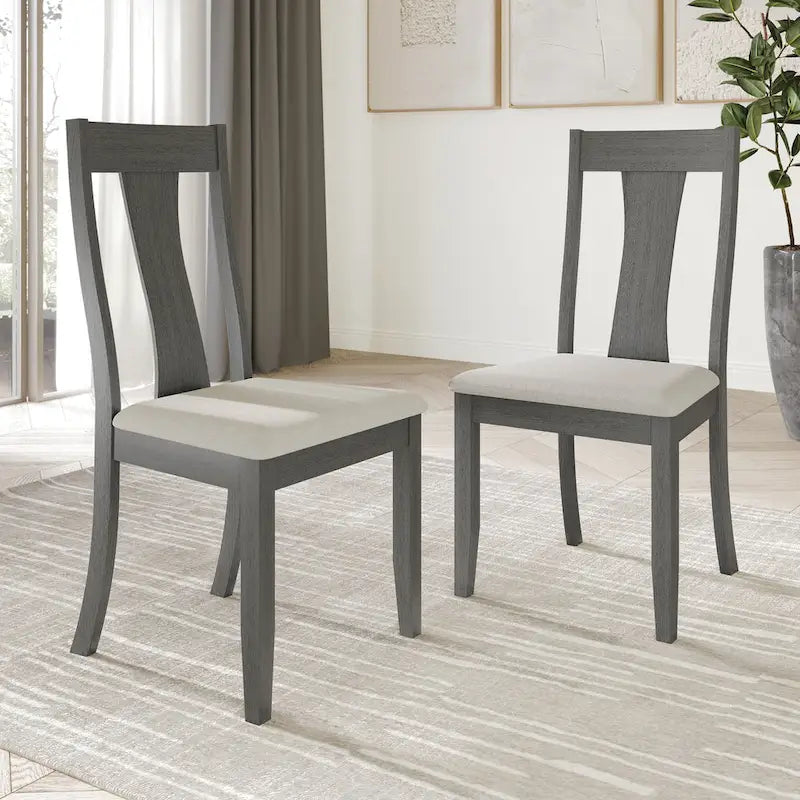 Vintage Style 5-piece Wooden Dining Set