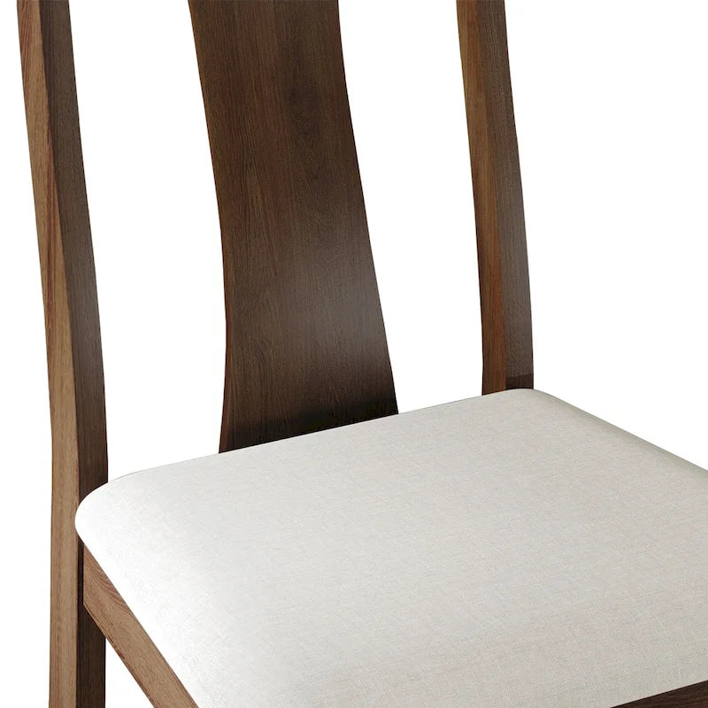 Vintage Style 5-piece Wooden Dining Set