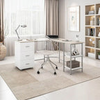 Modern Designs L-förmiger Schreibtisch fürs Homeoffice mit Stauraum