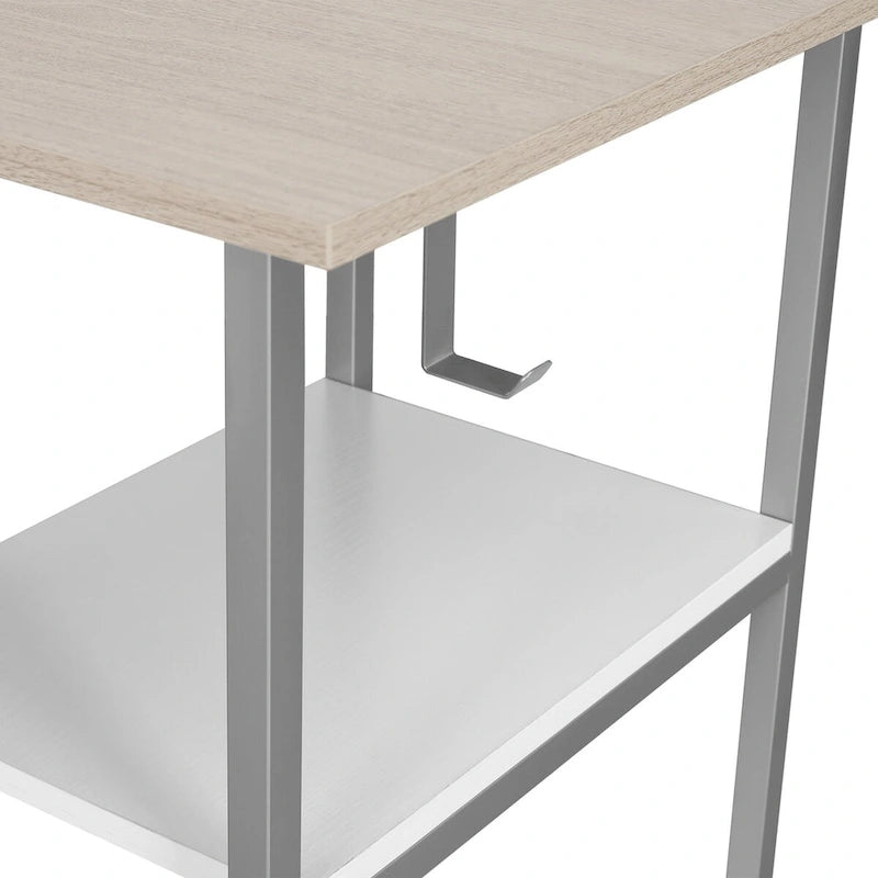 Modern Designs L-Shape Home Office Desk With Storage