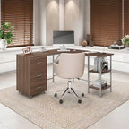 Modern Designs L-förmiger Schreibtisch fürs Homeoffice mit Stauraum