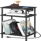 Supporto per giradischi a 3 livelli - 15.7L x 11.8W x 29.1H