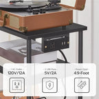 Supporto per giradischi a 3 livelli - 15.7L x 11.8W x 29.1H