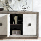 Buffet 80 gris patiné