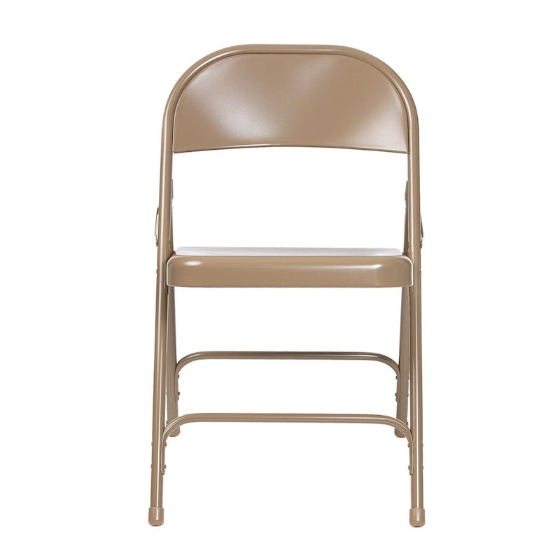 Metal Round-Backed Folding Chair, Pack of 4